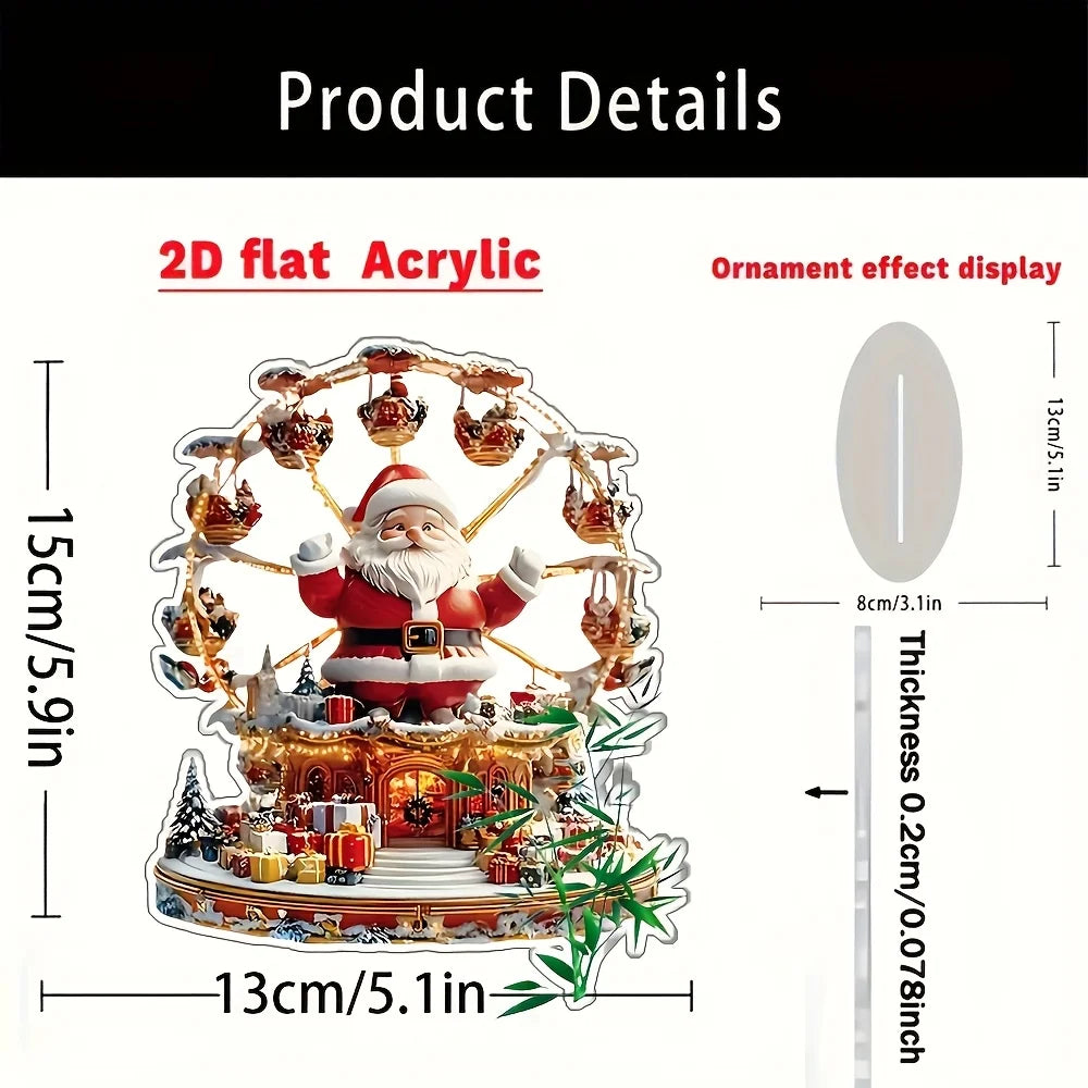 1pcs Bohemian Style Santa Claus Desktop Decoration