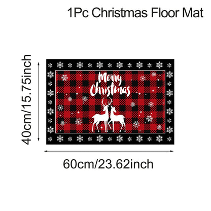 Christmas Kitchen Floor Mats