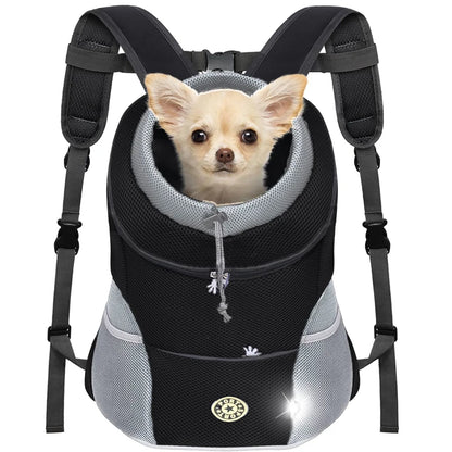 Aero-Vista Front-Folded Travel Backpack – Secure Mesh Carrier