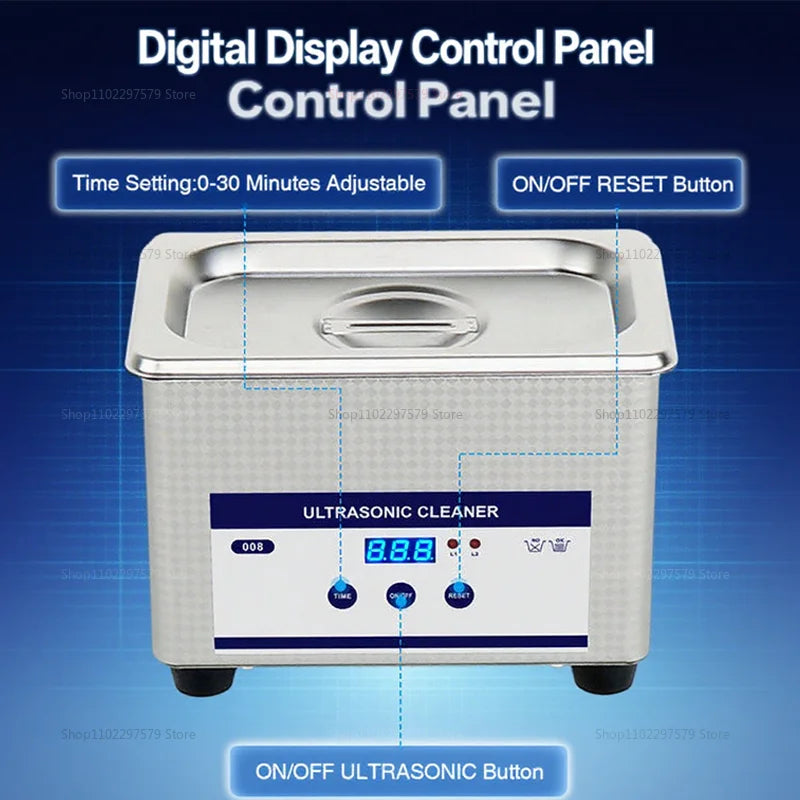 Glasses Jewelry Watch Denture Cleaner Machine