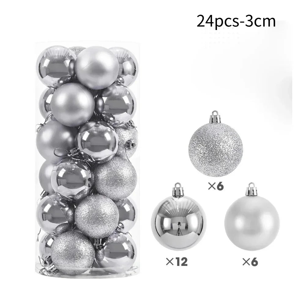 50Pcs Christmas Tree Balls