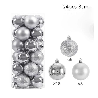 50Pcs Christmas Tree Balls