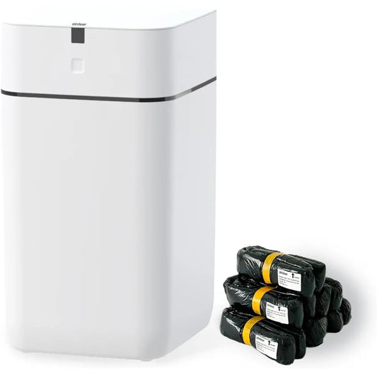 4 Gallon Automatic Trash Can with Motion Sensor and Self-sealing Lid