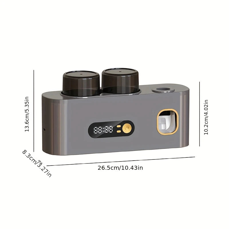 Toothbrush Organizer with 2 cups