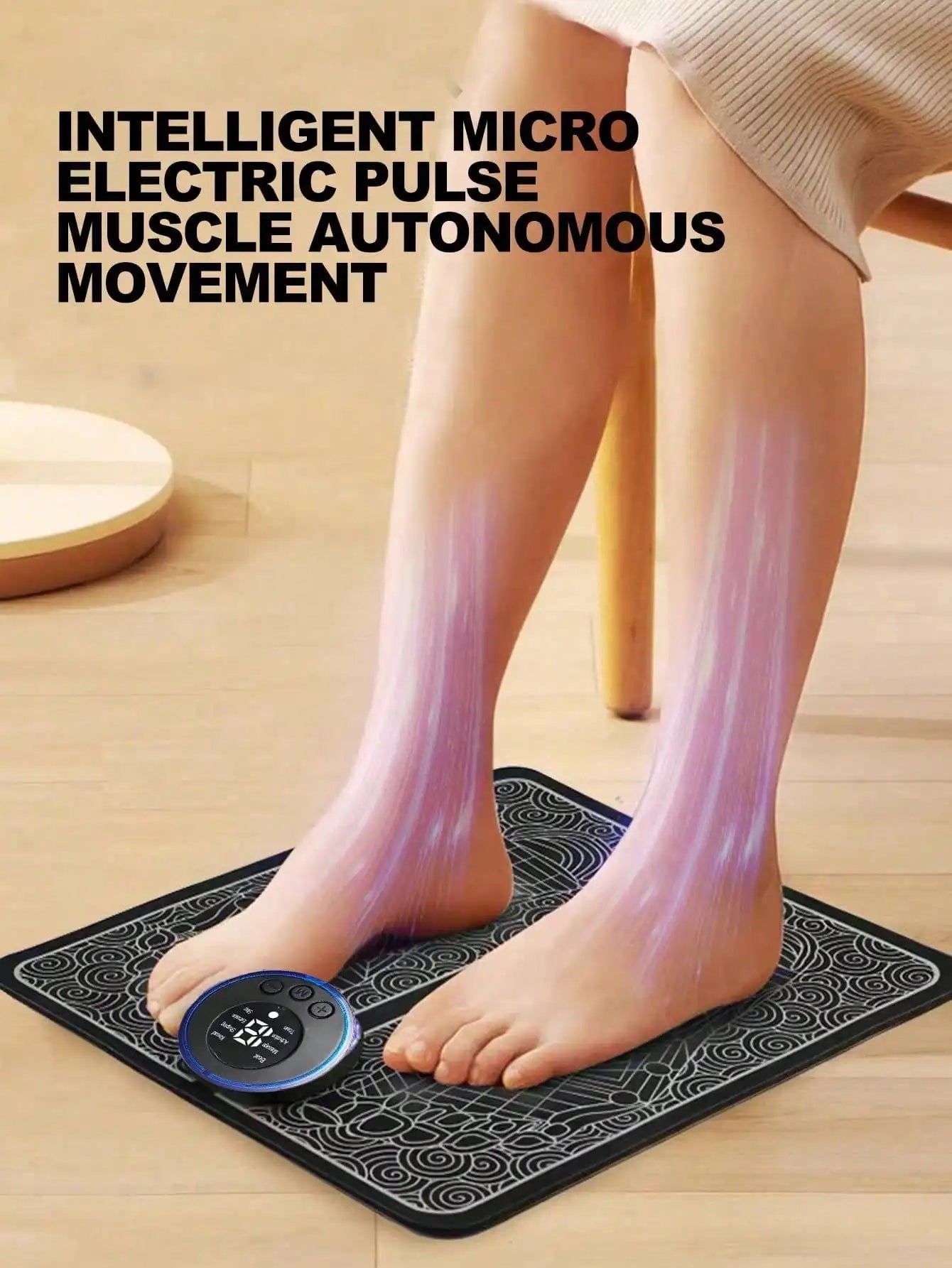 Foot Massager Rechargeable Massage Pad Foot Relaxation
