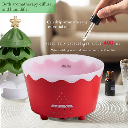 Christmas Lucky Tree Essential Oil Aromatherapy Machine Household