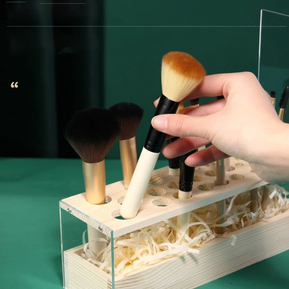 Acrylic Makeup Brush Organizer