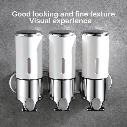 Shampoo Soap Liquid Dispenser Single/Double/Triple