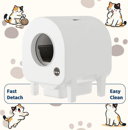 Smart Self-Cleaning Automatic Cat Litter Box