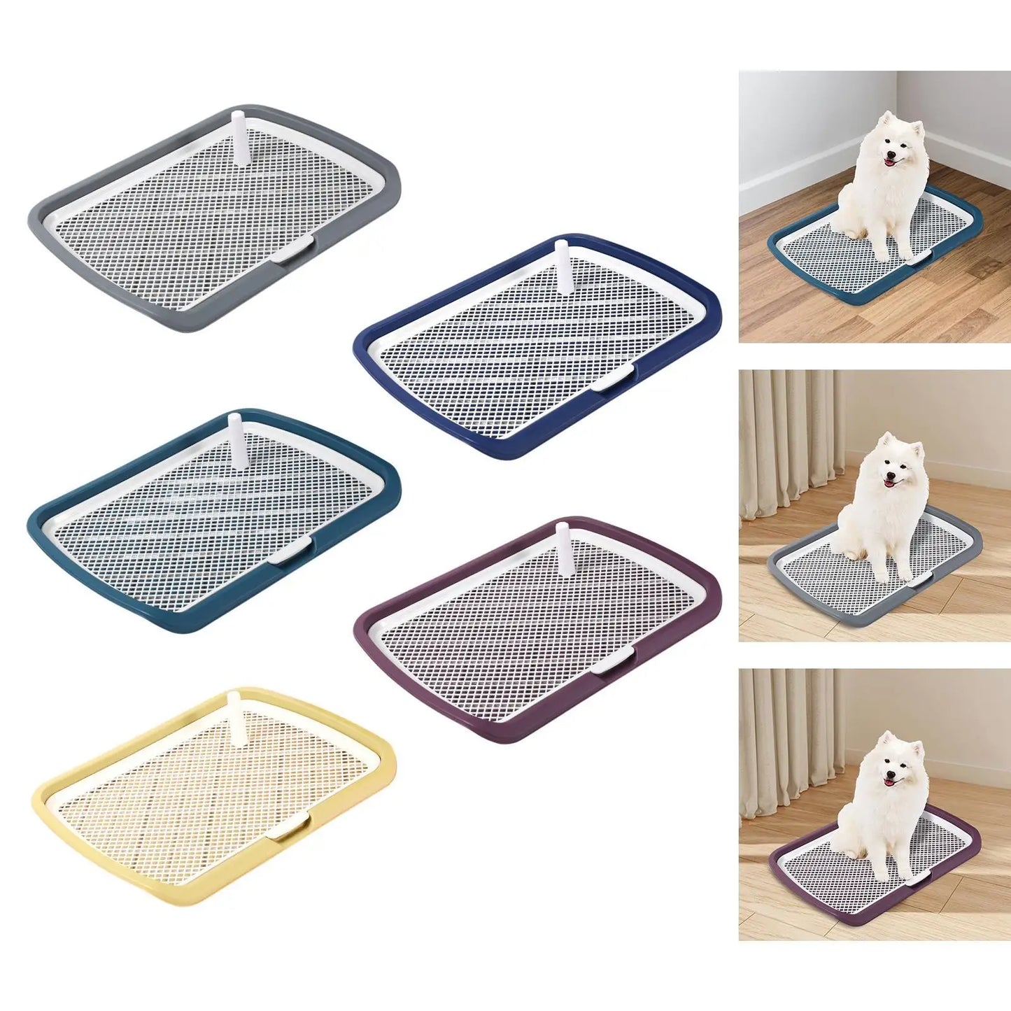 Indoor Comfort Tray – Reusable Mesh Dog Potty & Training Pan