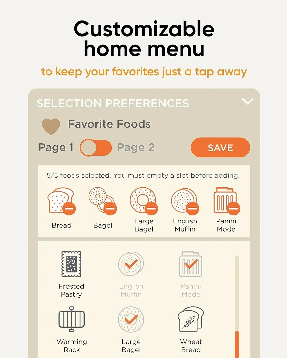 High-Speed Touchscreen Toaster, 2-Slice