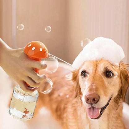 USB Rechargeable Pet Shower Foaming Machine – Automatic Soap Dispenser & Pet Washing Bubbler
