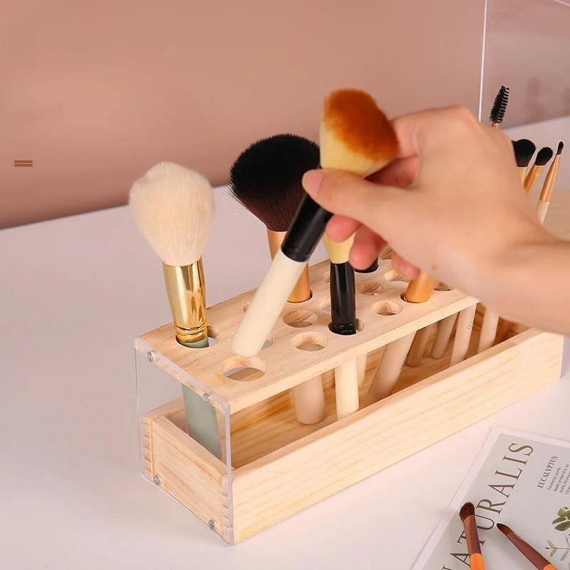 Acrylic Makeup Brush Organizer