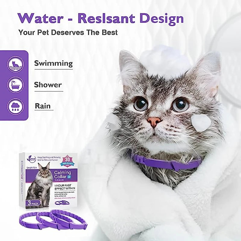 Calm-Core Pheromone Collars – 3/4 Piece Anxiety Relief Multi-Pack