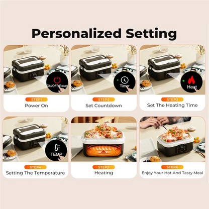 Electric Heated Lunch Box