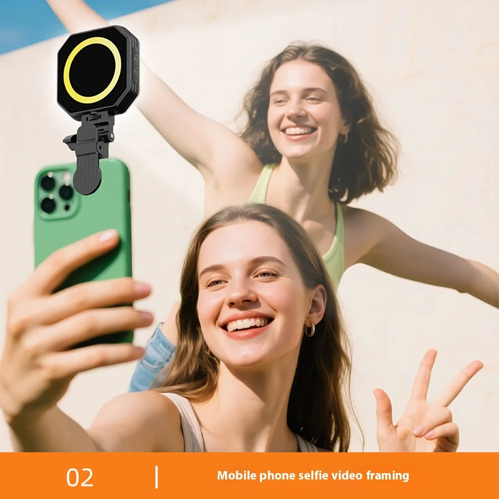 Smartphone Magnetic Fill Light Mini Selfie Light 3 Modes