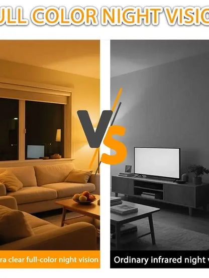 Smart-Sight 2K WiFi Camera – 360° Surveillance & Night Vision Monitor