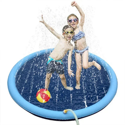 Inflatable Sprinkler Pad for Dogs – Outdoor Splash Pool & Cooling Water Play Mat (100/150/200cm)