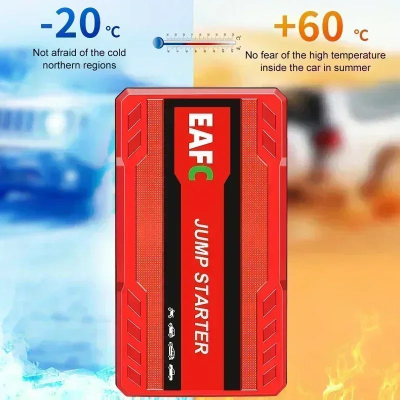 Car Jump Starter Battery Power Bank 600A Portable Emergency