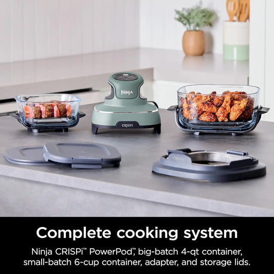 Ninja Crispi Air Fryer, Microwave, Freezer & Dishwasher Safe