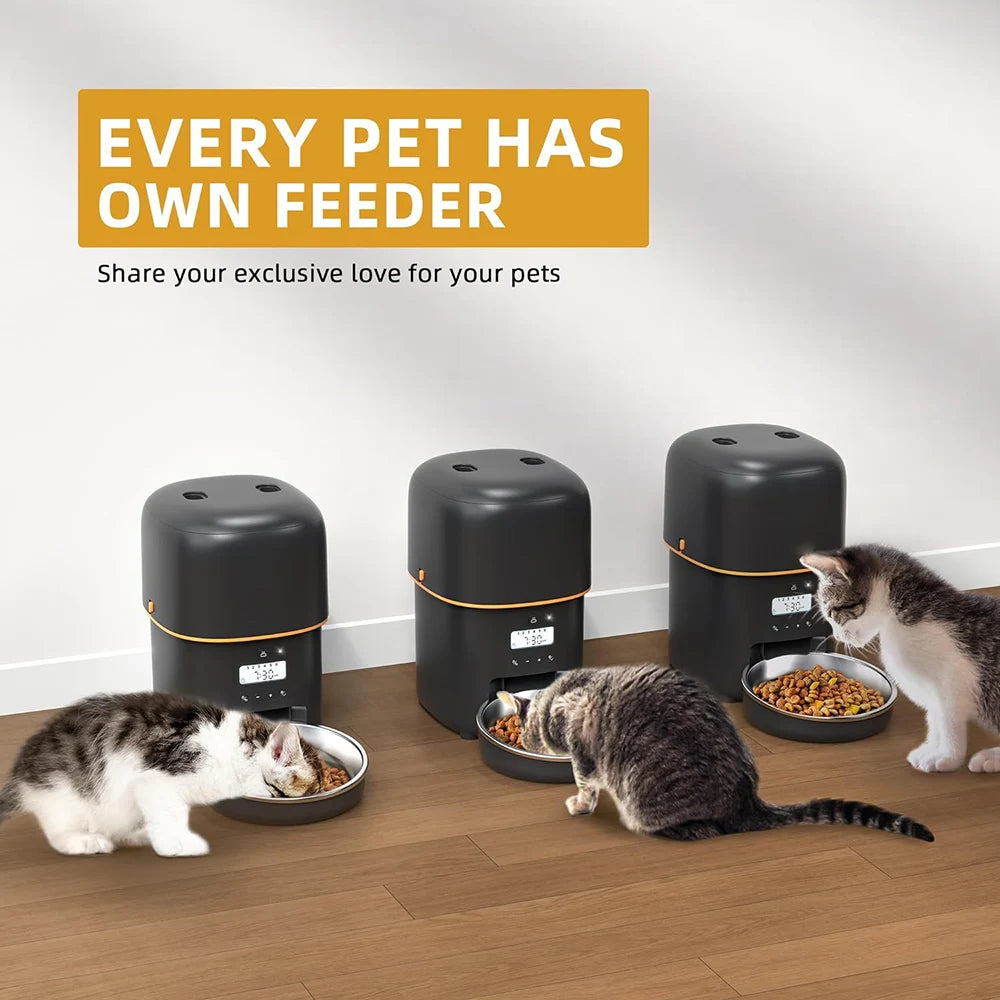 Vision-Feed 2L – Smart WiFi Camera Feeder with Stainless Steel Bowl
