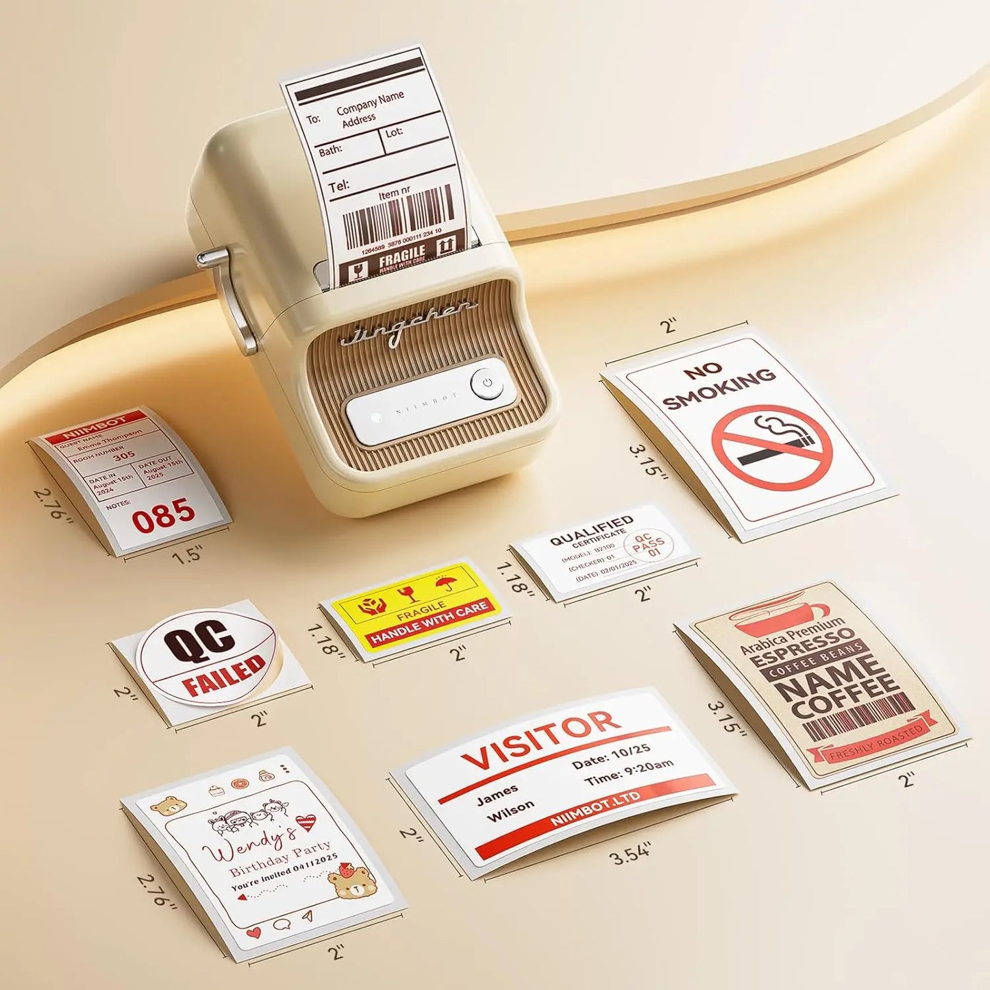 Thermal Label Paper for B21 Pro Printer