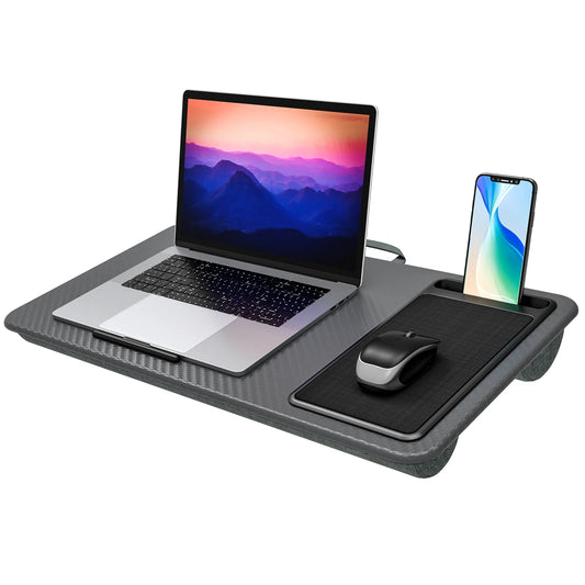 Lap Desk Home Office Pro Mouse Pad and Phone Holder