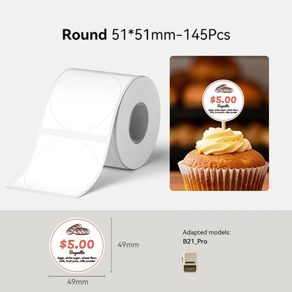 Thermal Label Paper for B21 Pro Printer