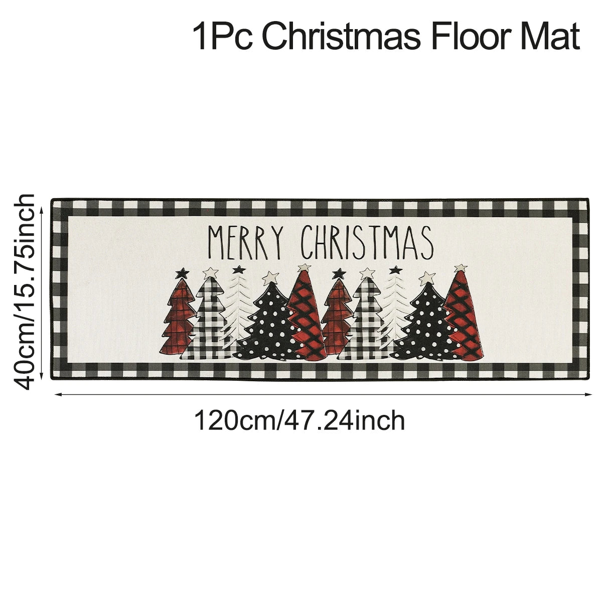Christmas Kitchen Floor Mats