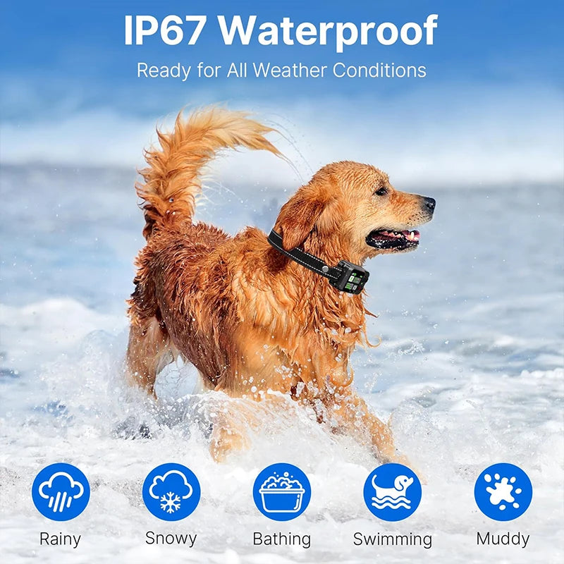 2-in-1 GPS Smart Fence – 2025 Wireless Boundary & Bark Stopper