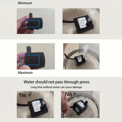 Zen-Sip 1L – Compact USB Mute Water Fountain
