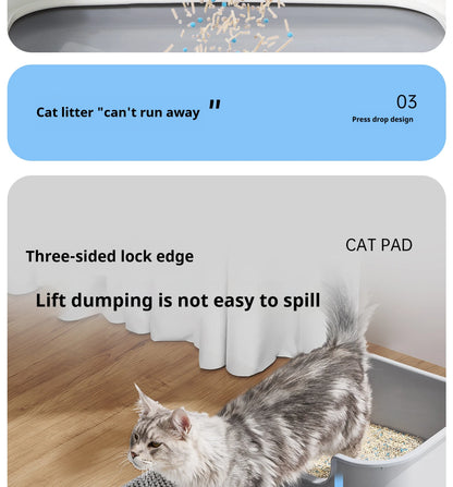 XL Clean-Step Mat – 60cm x 90cm Waterproof Double-Layer Litter Trapper