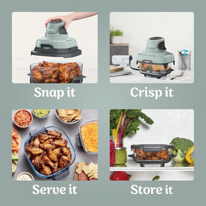 Ninja Crispi Air Fryer, Microwave, Freezer & Dishwasher Safe