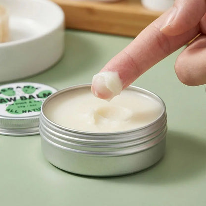 Organic Coconut Pet Paw Balm – Anti-Crack Moisturizing Paw Protection Cream for Dogs & Cats