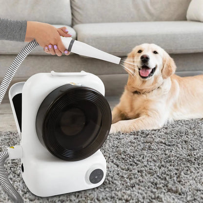 2-in-1 Grooming Pro – 450W Multi-Functional Vacuum & Dryer System