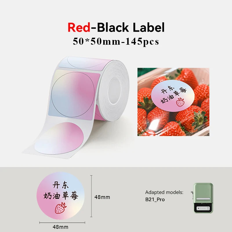 Thermal Label Paper for B21 Pro Printer