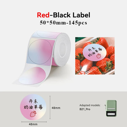 Thermal Label Paper for B21 Pro Printer