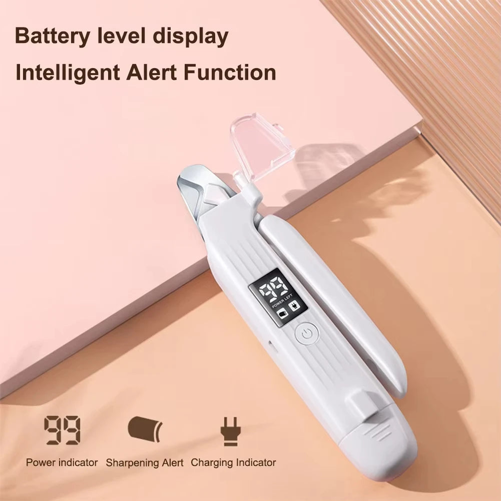 2-in-1 LED Glow-Trim: Precision Pet Nail Grinder & Trimmer