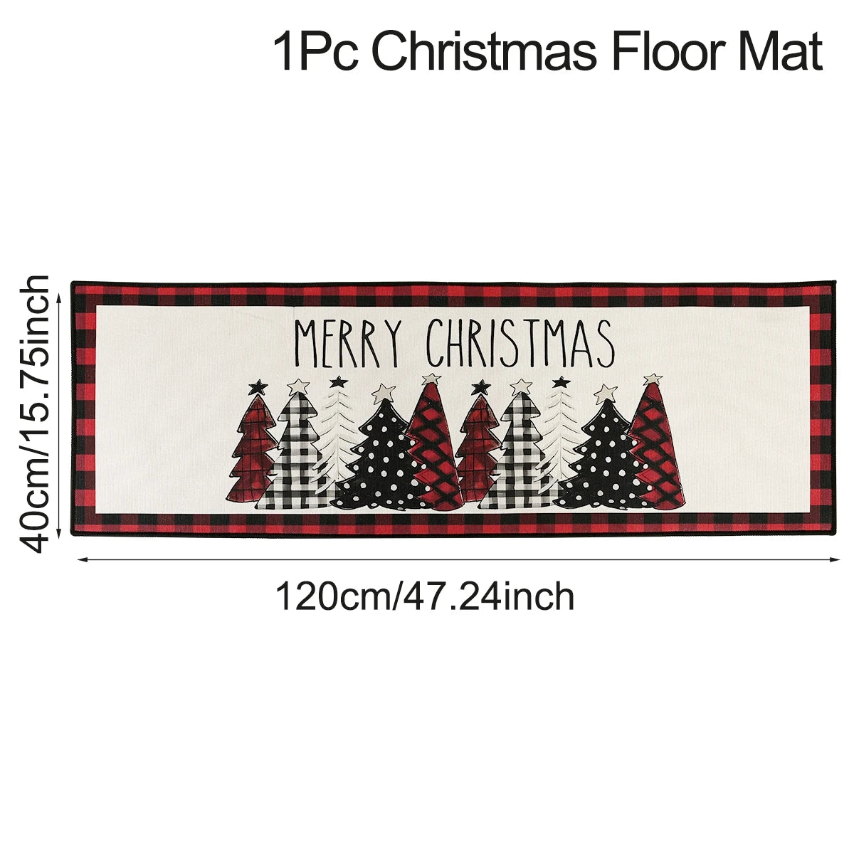 Christmas Kitchen Floor Mats