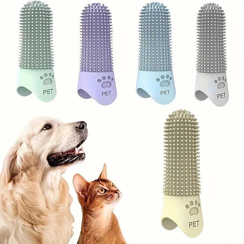 360° Soft-Touch Finger Brush – Gentle Silicone Dental Care Tool