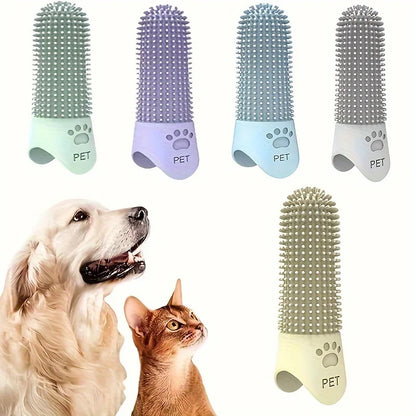 360° Soft-Touch Finger Brush – Gentle Silicone Dental Care Tool