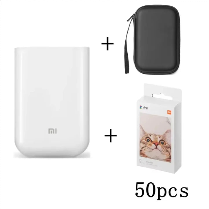 AR Printer 300dpi Portable Photo Mini Pocket With DIY Share 500mAh Picture Printer