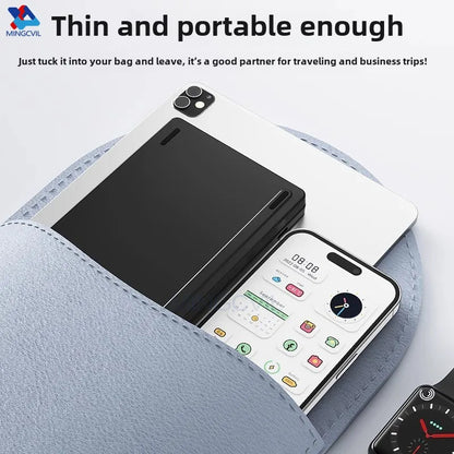 Mini Foldable Wireless Keyboard Slim Portable Bluetooth