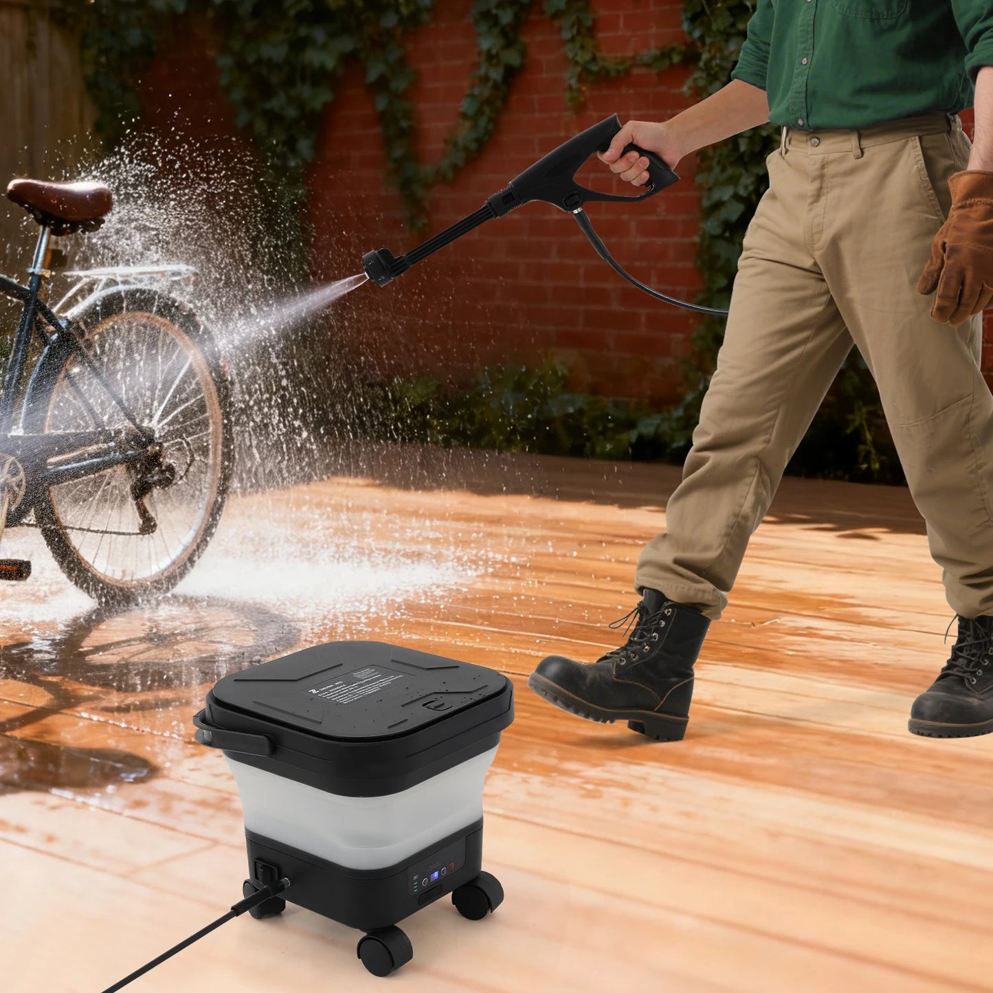 Portable Foldable Car Wash Machine