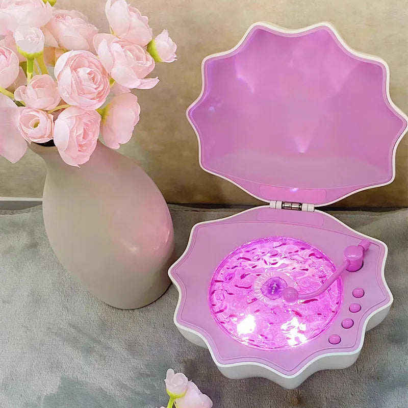 Home Theater Bluetooth Speaker With White Noise Sleep Aid Function Colorful Projection Light Wireless