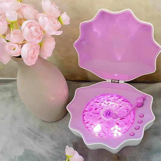 Home Theater Bluetooth Speaker With White Noise Sleep Aid Function Colorful Projection Light Wireless