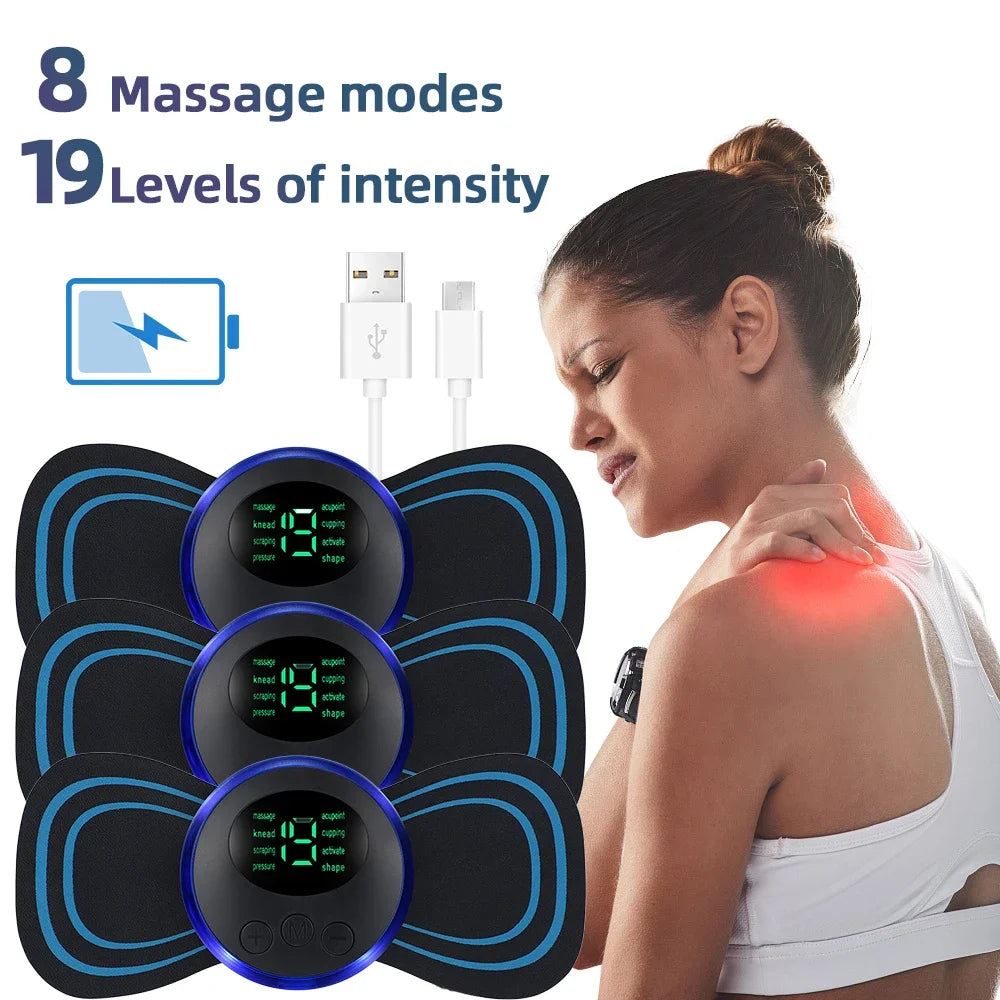 Electric Neck Massager EMS Muscle Massage S