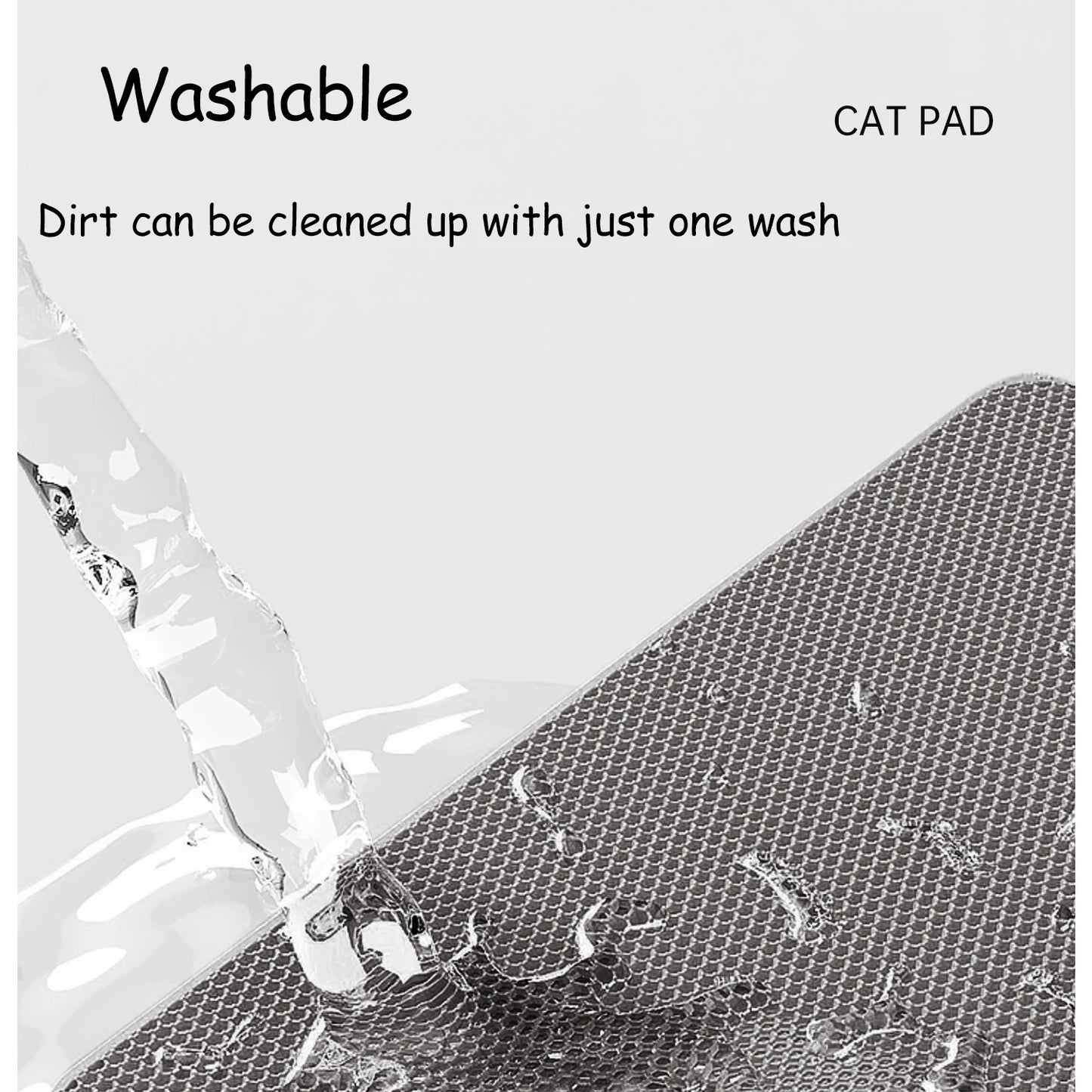 XL Clean-Step Mat – 60cm x 90cm Waterproof Double-Layer Litter Trapper