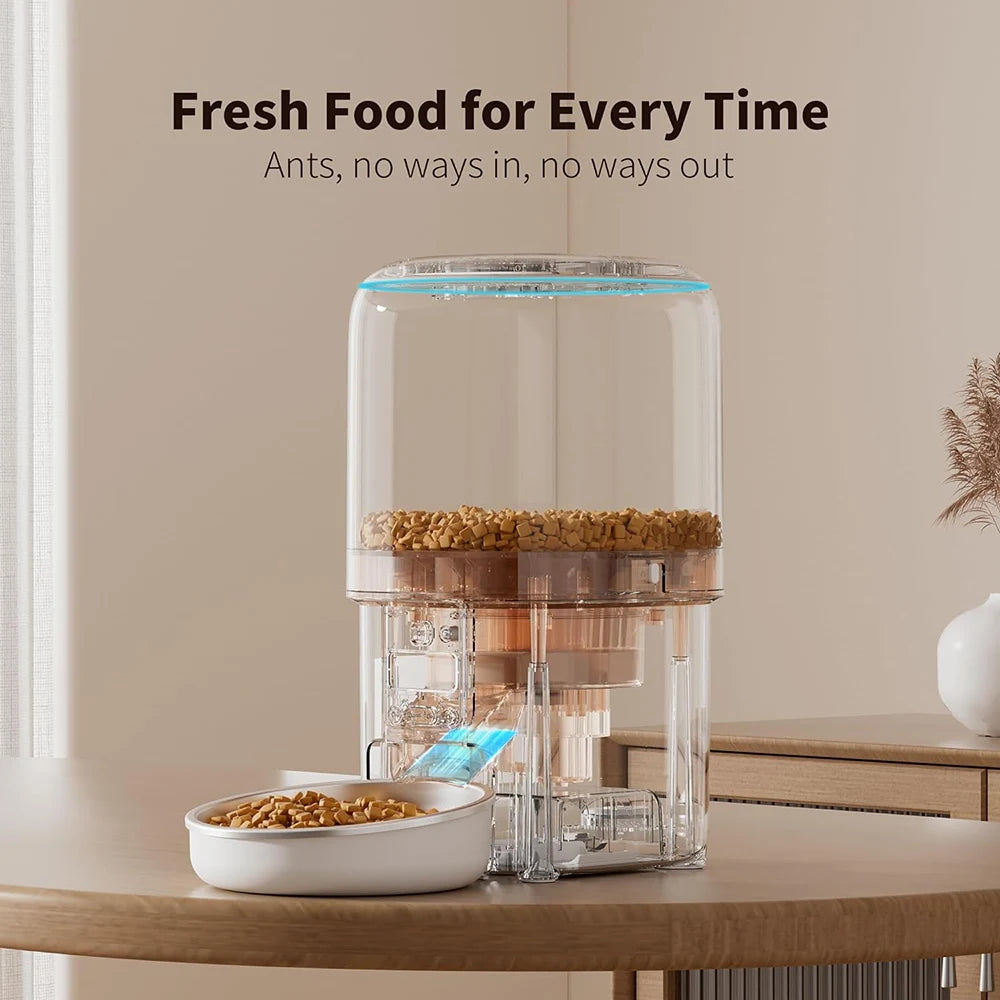 Vision-Feed 2L – Smart WiFi Camera Feeder with Stainless Steel Bowl