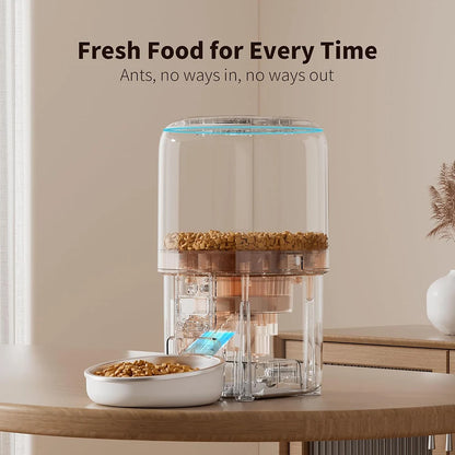 Vision-Feed 2L – Smart WiFi Camera Feeder with Stainless Steel Bowl